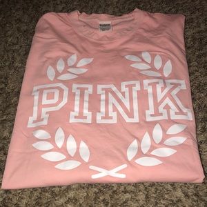 Long Sleeve Peach PINK Tee